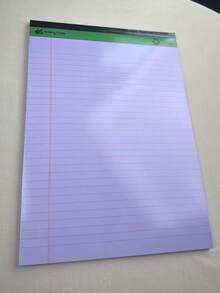 A3 Memo Pad, 28.5cm*20.5cm. 52 Sheets Per Book, Tear-Off Memo Pad, Notebook, Minimalist Aesthetic Memo, Color-Block Scratch Paper Writing Pad, Suitable For Drafts, Lists, Letters, Back To School, Students, Suitable For School, Office, School Supplies - One Size - View 9