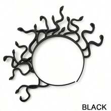 Medusa Snake Headband, Greek Goddess Headpiece, Realistic Snake Body Design, Adjustable And Comfortable, Suitable For Halloween Party Hair Accessory, Cosplay, Theme Party - Women's Costume Accessory, Masquerade, Cosplay Enthusiasts, Scene Prop Headpiece - View 5