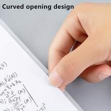10/20/30 L-Shaped A4 Document Folders, Two-Page Document Sleeves, Single-Sheet Clips, Transparent Single-Page Clips, Insert Protective Film For Office Use - A4 - View 5
