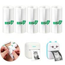 White Thermal Paper, Self-Adhesive Paper, Suitable For Multiple Mini Label Printers, Instant Photo Printers, Ideal For Home, Office, School Label Printing - View 8