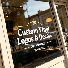 1pc Full Color Customized Vinyl Sticker - Can Be Personalized With Your Text, Image Or Logo, Suitable For Cars, Home Decor, Business, Windows, Doors, Walls, Bicycles, Boats, Perfect For Birthdays, Holidays, Christmas, Special Events - Multicolor - View 3