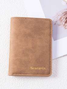 Vertical Multi-Slot Card Holder, Integrated Storage Men's Wallet, PU Leather Men's Wallet - Multicolor - View 3
