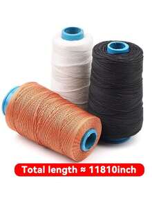 EDCUEBE7 1 Roll Nylon Waxed Thread, Kite Line, Shoe Repair Thread, Suitable For Leather Repair, Shoe Stitching, Hand Sewing Tires, Book Binding, Clothing Sewing, Fishing Net Weaving - Multiple Styles - View 7