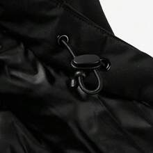 Jaket Pria Adidas/Adidas Authentic 2026 Tahan Angin, Hangat, Klasik, Kasual, Berbantalan Bulu Angsa untuk Aktivitas Luar Ruangan KB5662 - Hitam - View 7