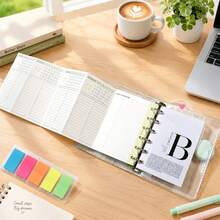 إدراجات مخطط سنوي A6 / A7 2027 مطوية 7 مرات، صفحة نظرة عامة سنوية كاملة بتصميم بسيط، متعقب جدول قابل للطي والحمل، أوراق إعادة ملء لمخطط الحلقة، قرطاسية إدارة الوقت للتدوين - مستطيل - مشاهدة 11