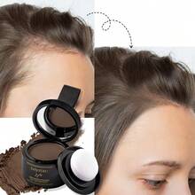 Julystar Hair Shadow Powder 2Pcs With Mirror & Puff, Instantly Cover Thinning Hair And Grey Roots, Natural Matte Texture, Sweat & Water Resistant, Easy To Carry In Handbag, Simple Operation, Help You Get Fuller Hair Look In Seconds - Set - View 6