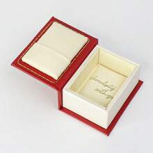 1pc Creative Book-Shaped Jewelry Box, Luxury Magnetic Flip Cover Mini Ring Box, Cute Compact Jewelry Gift Box, Portable Vintage Book Jewelry Storage Box, Suitable For Valentine's Day, Wedding Anniversary, Engagement, Vanity Decor - Multicolor - View 21