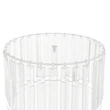 2-stufiges Hochzeits Tischmittelstück Blumenständer, dekorativer Blumenhalter mit Anhängern, Tischdekoration für Hochzeit, Empfang, Party und Feierlichkeiten - 2-stufig - Übersicht 8