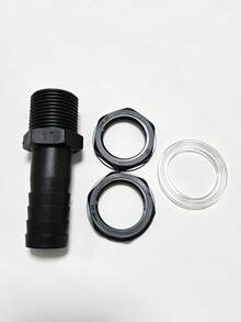 Rain Barrel Overflow Connector, 25mm Barb Pipe Fitting With Leak-Proof Nut And Washer - Multiple Styles - View 7