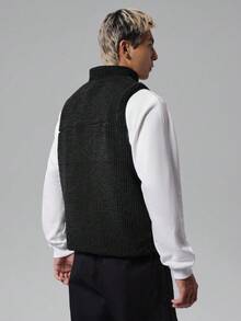Jordan Flight Mountainside Men's Reversible Fleece Vest IM9895-010 - Black - View 2