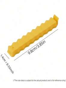 1/12/24pcs French Fries Shaped Food Sealing Clips, Creative Wavy Fries Design, Suitable For Bag Sealing, Kitchen Storage, Combining Aesthetics And Practicality Kitchen Gadget - Multicolor - View 10