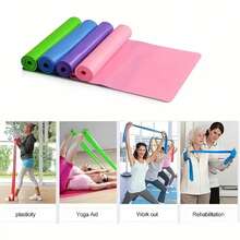 Fitness Yoga Set Stretching Training Band Resistance Band, Elastic Squat Resistance Band For Butt Lift, Multi-Function Foot Pedal Resistance Trainer For Sit-Ups, Elastic Rope Yoga Fitness Equipment - A - View 9