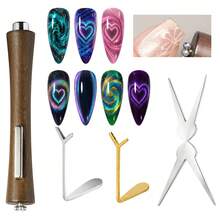 Beautizon Nailartlab 1件/4件 4合1纖細腰線強效貓眼凝膠美甲磁鐵，多功能UV凝膠指甲油花卉美甲工具磁棒，適用於居家美甲沙龍DIY，美甲用品，美甲工具，美甲藝術工具，返校季，美甲藝術，美甲工具，美甲貼片工具，美甲足部護理工具 - 彩色 - 查看 13