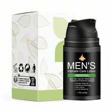 Men's Intimate Care Lotion, Mint Refreshing Formula With Tea Tree Oil, Rosehip And Aloe Vera, Balances Intimate PH, Reduces Odor, Lightweight And Non-Greasy, 50g - View 7