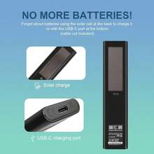 Solar Charging BN59-01385A Voice Remote Replacement For Samssung Smart TVs DIY Accessory - View 2