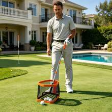 Golf Ball Picker-Upper Golf Ball Retriever Golf Ball Collector - Orange - View 8