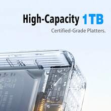 Hard Drive Portabel Kodak P232 1TB USB3.2 PHDD Kecepatan Hingga 100MB/S Hard Disk Eksternal Sangat Kompatibel Dengan PS4/PS5 Xbox Mac PC - View 2