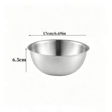 Multi-Size Stainless Steel Mixing Bowl Set, Deep Bowl Body Prevents Spillage, Matte Brushed Interior Scratch-Resistant And Rust-Proof, Stackable To Save Storage Space, For Whipping Cream And Mixing Batter, Thanksgiving Family Baking, Christmas Holiday Cookie Making, Multi-Functional Kitchen Baking Prep Bowl - Gold - View 11