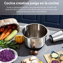 Kitchen Meat Grinders - Silver - View 4