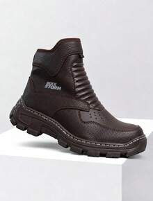 Men Industrial & Construction Boots - Coffee - View 3