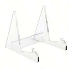 Acrylic Book Shelf Desktop Storage Rack, Book Holder, Magazine Display Stand, Photo Frame, Suitable For Books, Magazines, Photos, Documents, Easy To Clean School Supplies - Multicolor - View 12