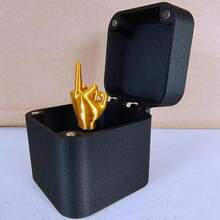 1pc Prank Surprise Box With Spring-Loaded Hand, Funny Gift, Creative Desk Ornament For Adult Office Party - Multicolor - View 4