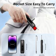 Multifunctional Infrared Camera Scanner, Tracking Device Detector, GPS Hidden Camera Detector, Hidden Camera Detectors And Bug Detector, Camera Detector For Hotels, Home, Office - View 7