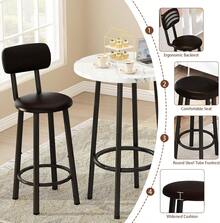 Folding Tables & Chairs - Black - View 4