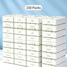 3-Ply Soft Thick Pocket Tissues, 7 Pieces Per Pack, Compact And Portable, Suitable For Weddings, Travel, Commuting, Daily Use - A - View 10
