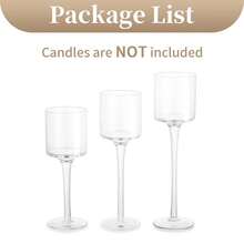 3-Piece Glass Tealight Holder Set, Glass Candle Holders For Table Decor, Decorative Candle Holders For Home And Table Decoration - 3pcs - View 8