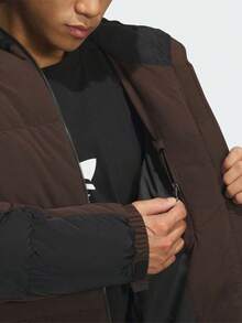 Adidas Originals Men's REGEN JKT Down Jacket Thick Down Jacket - Short KS6081 - Mocha Brown - View 5