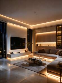 1-6m LED Motion Sensor Light Strip With Human Body Sensor Switch, Flexible Strip,Chasing Light With USB Interface,Staircase Chasing Light, Corridor Balcony, Indoor/Outdoor Use, Modern Lighting Design|Flexible Neon Light Flexible Strip|Staircase Light - White - View 9