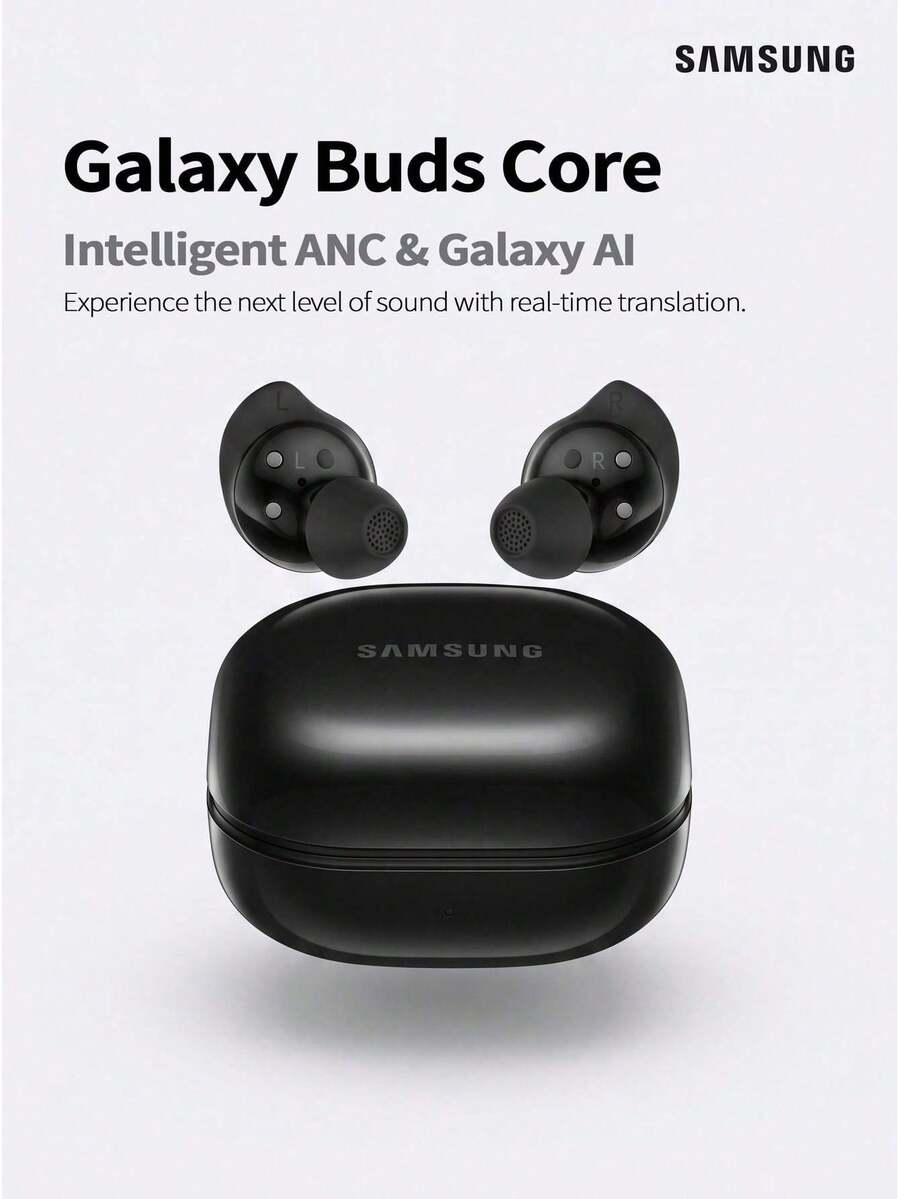 Samsung Galaxy Buds Core Bluetooth Noise-Canceling Wireless Earbuds, Bluetooth 5.4, Long Battery Life, Ergonomic Design, Comfortable Fit (International Version) - View 1