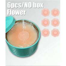 12/2pcs Reusable Invisible Nipple Covers, Seamless & Non-Slip, Suitable For Various Occasions, Summer Essentials - Style Type - View 8