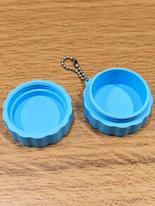 Portable Pill Bottle Organizer, With Chain,Travel Personal Pill Container For Pocket Purse, Medications And Personal Items, Boxes For Home And Outdoor - Multicolor - View 7
