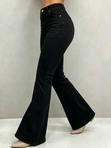 Women Jeans - Black - View 5