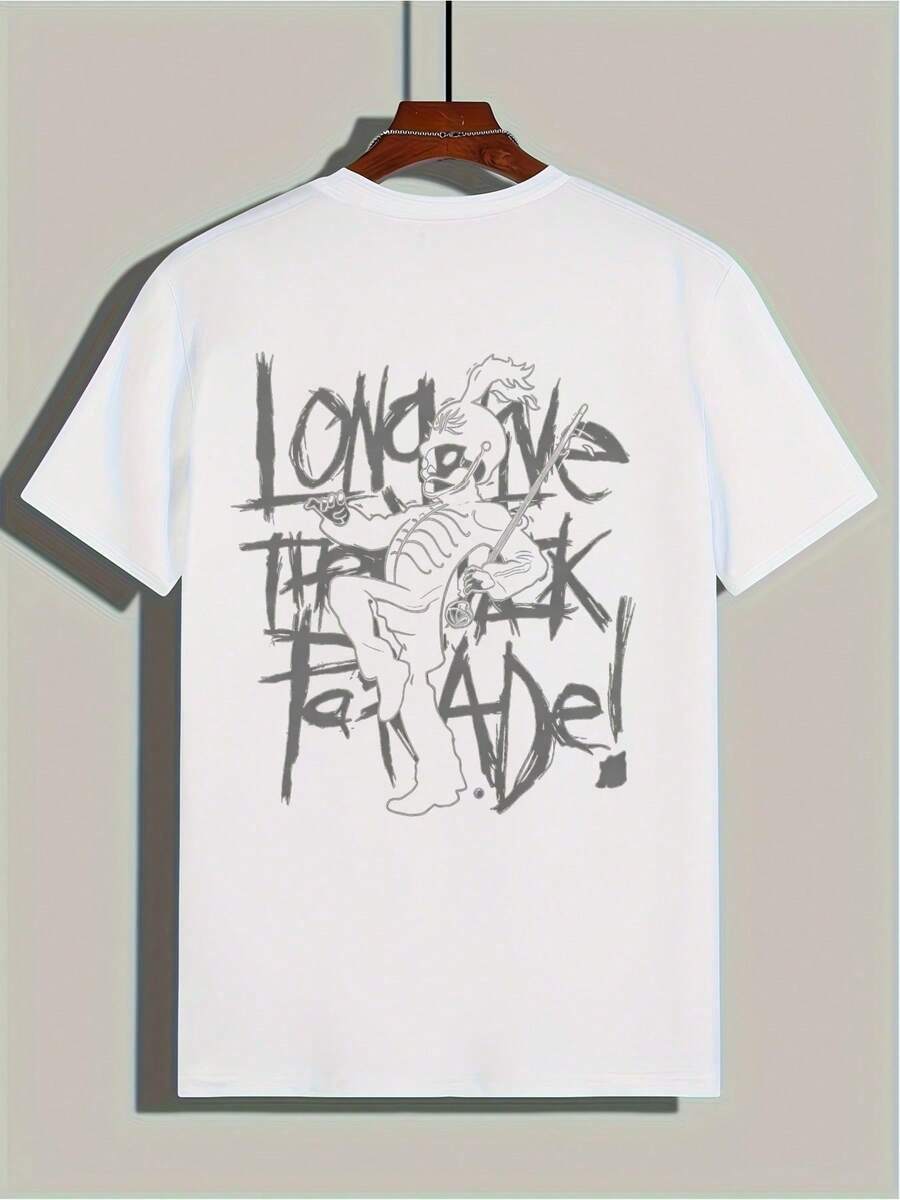 Pool Boy At The Vampire Mansion MCR Gerard Way Unisex Tee T Shirts - White - View 1