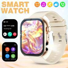 Unisex Smartwatch With Comfortable Silicone Strap, Supports Phone Calls, Message Notifications, Music Control, Alarm Function, 180mAh Battery Capacity, Compatible With Android And IOS Systems, Sporty Design - Multicolor - View 13