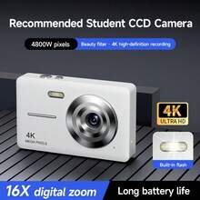 Kamera Digital Dot Matrix, Kamera Digital Murah, Kamera Digital Ultra Jernih, Zoom Piksel, Kamera Depan dan Belakang, Pengisian Daya USB, Casing ABS, Cocok untuk Remaja dan Dewasa, Dapat Digunakan sebagai Hadiah Liburan - View 4