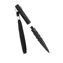 This Tactical Pen Features A High-Quality Retractable Ballpoint Pen Refill, Providing Smooth And Effortless Writing. It Is Suitable For Taking Notes In The Office, Writing Outdoor Adventure Logs, Or Any Daily Writing Needs. The Pen Refill Is Easy To Replace, Allowing This Pen To Maintain Its Functionality For A Long Time. - Black - View 6