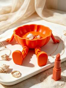 Pumpkin Storage Tray,Dressing Table Ring And Watch Organizer, Multifunctional Dressing Area Jewelry Tray,Small Item Storage And Glasses Storage, Multi-Purpose Desktop Decoration, Suitable For Placing Home Decor, Commemorative Gift, Birthday Gift - Multicolor - View 2