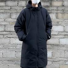 Adidas Authentic Men's Warm Jacket Down Mid-Length Padded Coat JL9616 - Black - View 8