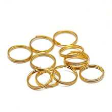 118pcs Double Layer Jump Rings Key Rings, Used For Making Keychain Accessories DIY Handmade Craft Assembly Connection Rings, Jewelry Making Accessories, Bag Accessories, Pet Accessories, Handmade Beaded Chain, Pendant Earring Clasp, Spacer Bead Connector, Bag Keychain Clasp, Open Jump Ring, O-Ring Connector, Double Loop Keychain Connection Ring DIY Supplies - Double Hoop Earrings - View 8