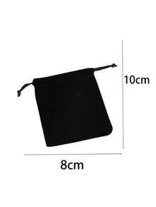 1 pieza Parche ocular monocular negro, tamaño adulto, lavable, cómodo de usar, correa elástica, diseño liso. - Multicolor - Ver 12