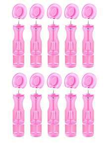 10-200pcs Disposable Acne Needle, Blackhead Remover Tool, Pimple Extractor Kit, Designed For Men & Women, Facial Cleaning Tool, Portable, Individually Sealed, For Acne, Skin Cleaning - Pink - View 10