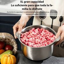 Kitchen Meat Grinders - Silver - View 2