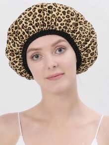 Double Layer Aluminum Foil Thermal Cap, Suitable For Deep Nourishing Hot Oil Treatment, Reusable Home Hot Compress Hair Cap - Multicolor - View 11