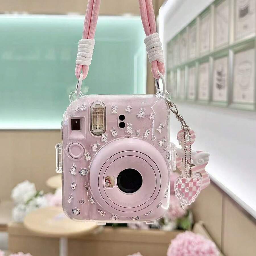 Mini13[Mini12 Transparent Shell] MINI13 Crystal Shell Mini11 Instant Camera Mini8 Hard Shell Mini7+7C7S Camera Mini8 Protective Case Cover - View 1