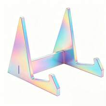 Acrylic Book Shelf Desktop Storage Rack, Book Holder, Magazine Display Stand, Photo Frame, Suitable For Books, Magazines, Photos, Documents, Easy To Clean School Supplies - Multicolor - View 14