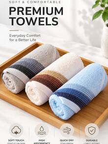Customized Personalized Name Embroidered Towel - Multi-Functional Travel Face Towel, Quick-Drying And Absorbent, Suitable For Face And Hand Wiping, Ideal For Home, Travel And Office And Other Multiple Scenarios, Super Convenient And Practical - Multicolor - View 7